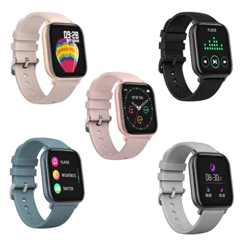 

2020 New Fashion P8 Color Screen Smart Bracelet Heart Rate Blood Pressure Bluetooth 4.0 Sports Smart Bracelet Watch Hot