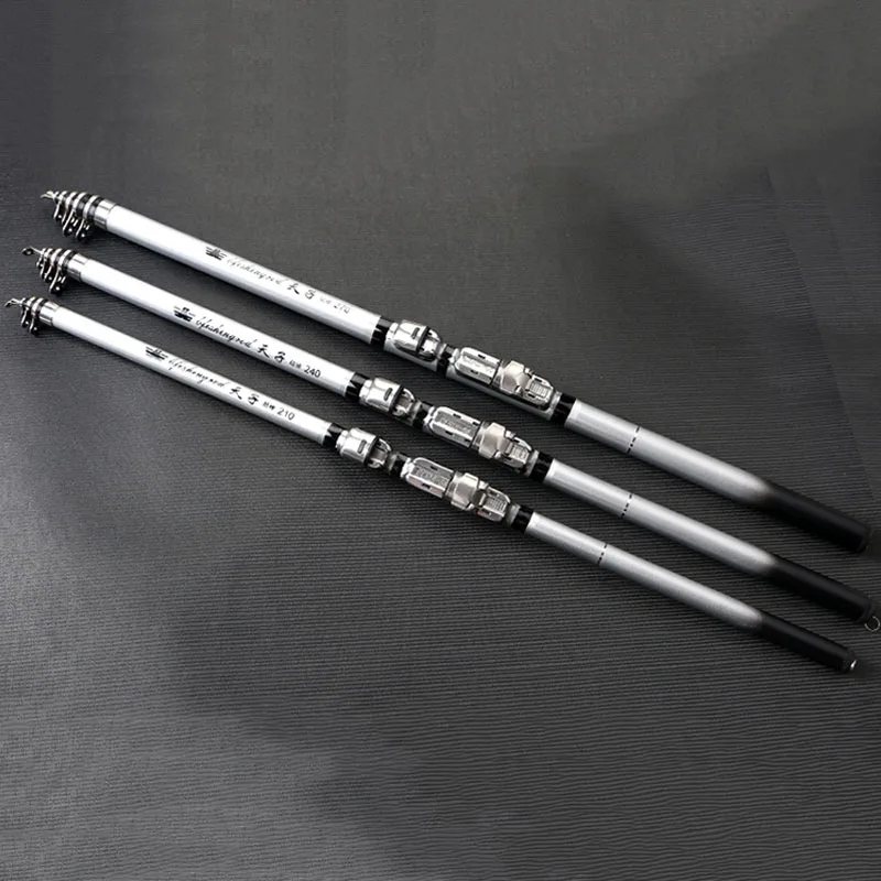 Телескопическая удочка для путешествий портативная морской рыбалки пресной и