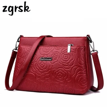 

Ladies Women Messenger Bags Small Leather Shoulder Bag Female Sac A Main Vintage Bags For Girls Envelope Flower Crossbody Bag