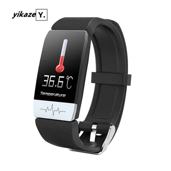 

2020 New Smart Watch Men Women T1 Body Temperature Heart Rate Monitor Fitness Watch Music Control Sport Smartwatch Passometer