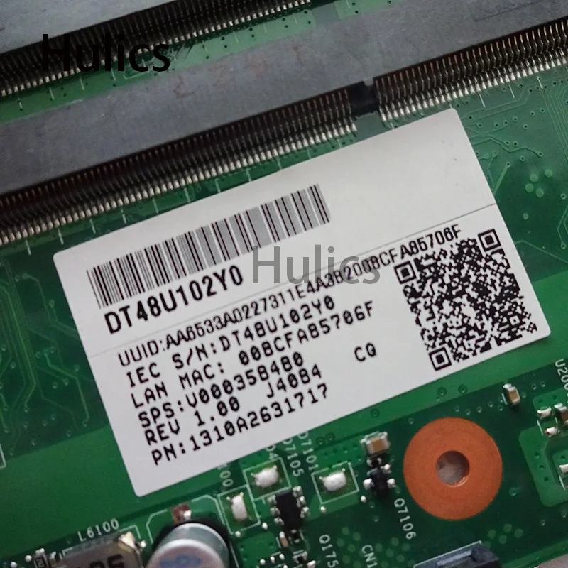Hulics плата разъемов для Toshiba Satellite L75-B7270 L75-B l70-b C70-B Материнская плата ноутбука V000358480 6050A2631701-MB-A01 3558U Процессор