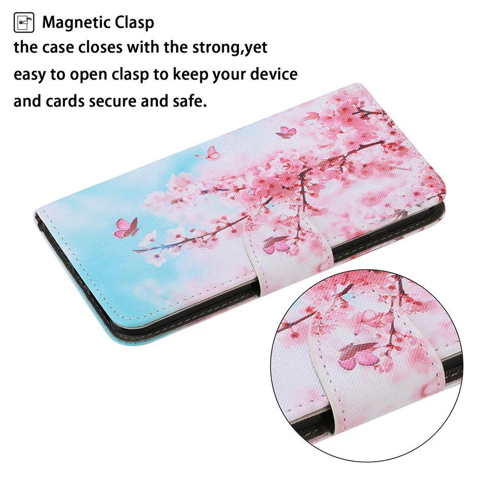 Ốp Lưng Trên Cho Redmi 9 9A 9C 8 8A 7A Note 9S 9 Pro 8 7 Redmi Note 8T Lật Bao Da Redmi Note 9 Pro 9S 9T Bao Etui cases for xiaomi blue