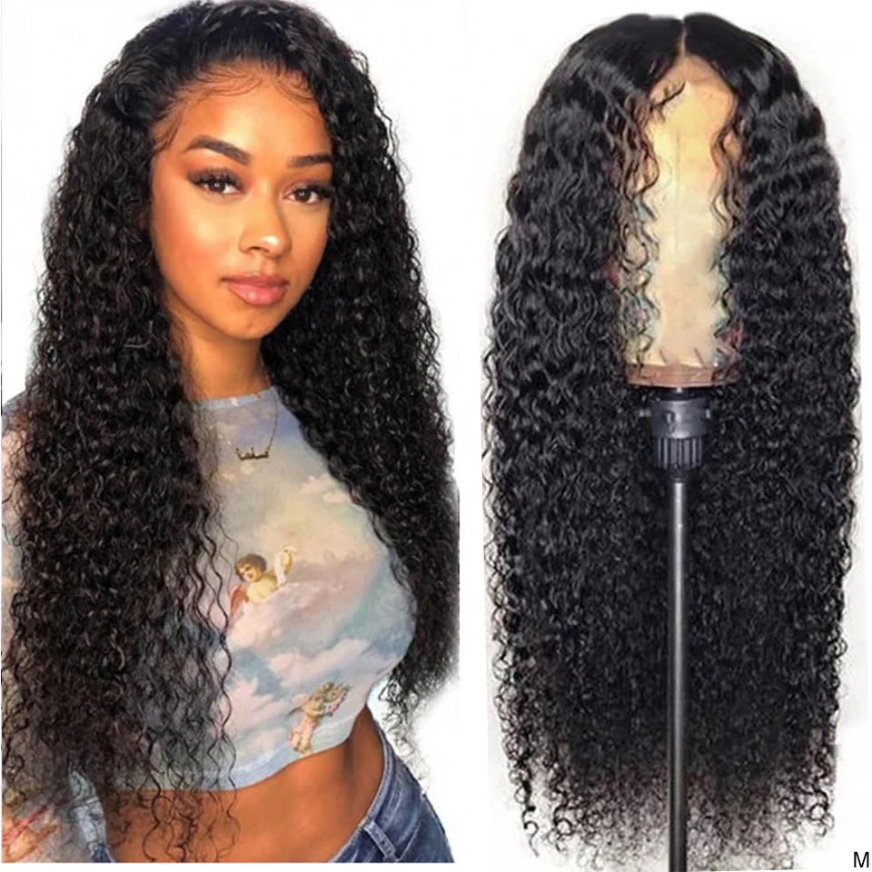 curly lace front wig