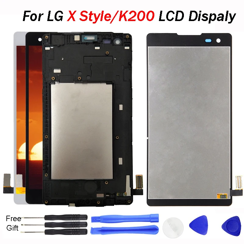5 0 дюймов для LG X style LS676 ЖК-дисплей K200 кодирующий преобразователь сенсорного