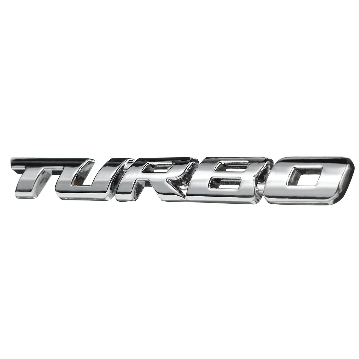 Фирменная 3D наклейка для стайлинга автомобилей Металлическая Эмблема Turbo задний значок задней двери для Ford Focus 2 3 ST RS Fiesta Mondeo Tuga Ecosport Fusion