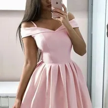 Вечерние платья на выпускной, розовое мини-предложение, на плечо, на заказ,, высококачественный для Бала выпускников, ТРАПЕЦИЕВИДНОЕ платье для выпускного вечера, свадебное платье