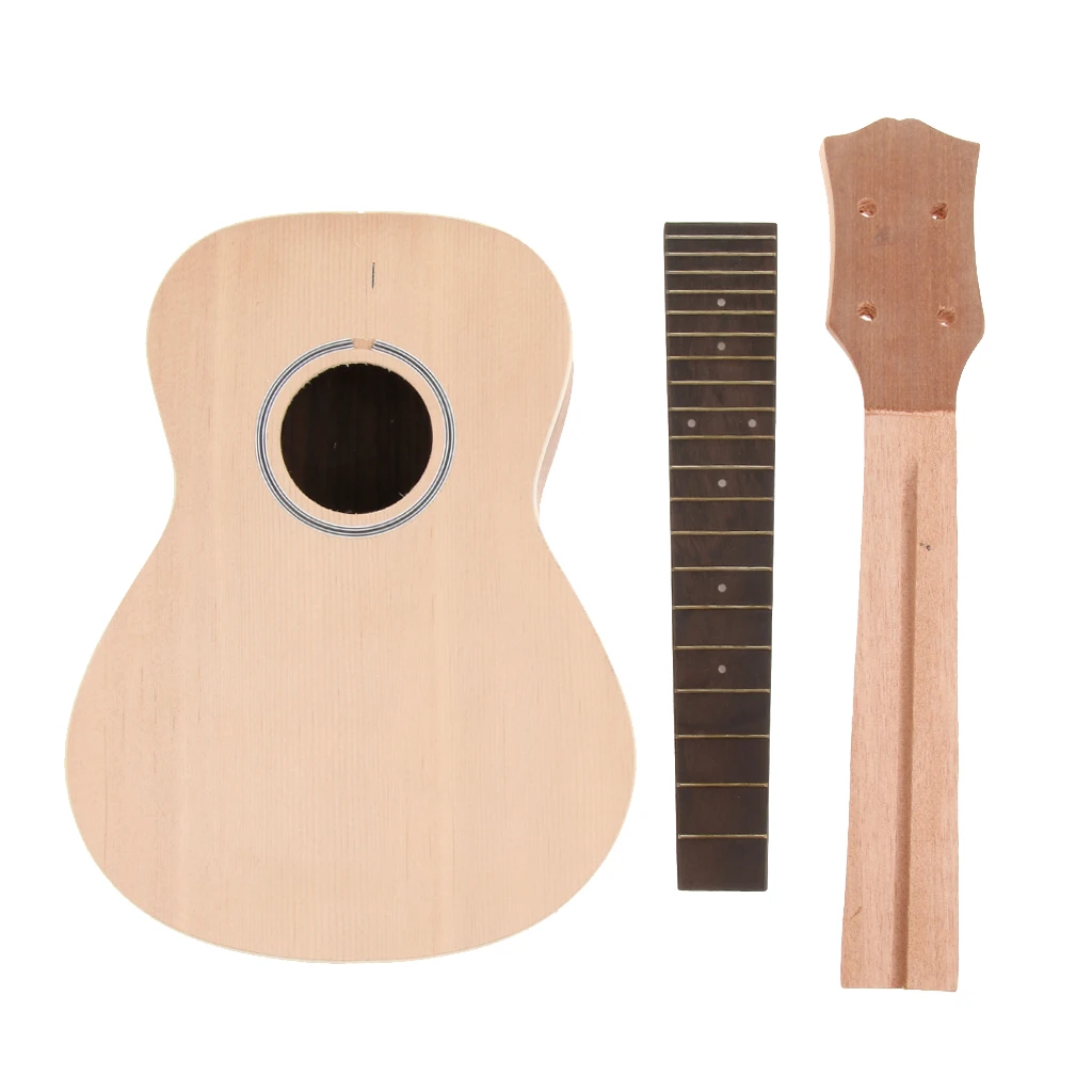 23 дюймов палисандр/Sapele Ukulele Гавайи Уке DIY сборочный набор игрушка подарок для детей