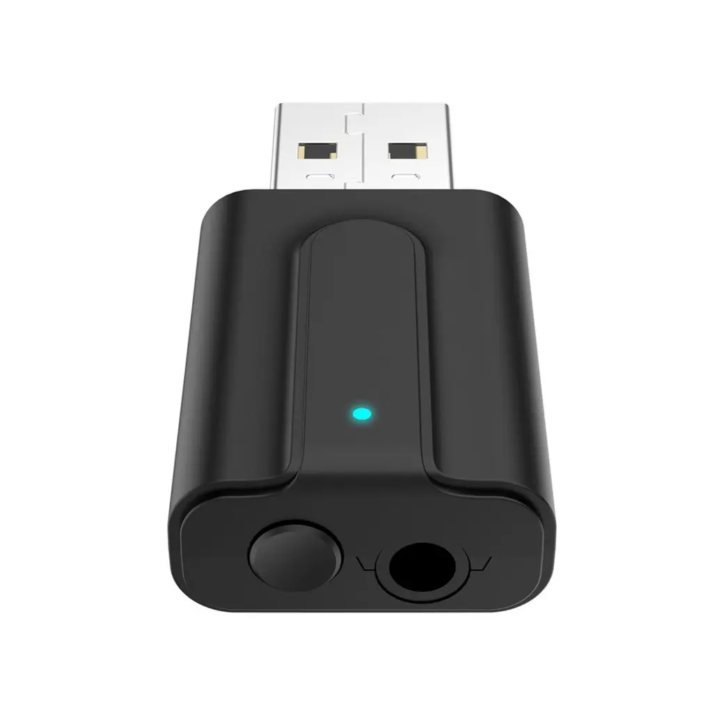 USB 2 в 1 аудио передатчик вспомогательный приемник беспроводной адаптер для ноутбука ПК компьютер динамик аудио переключатель контроллер