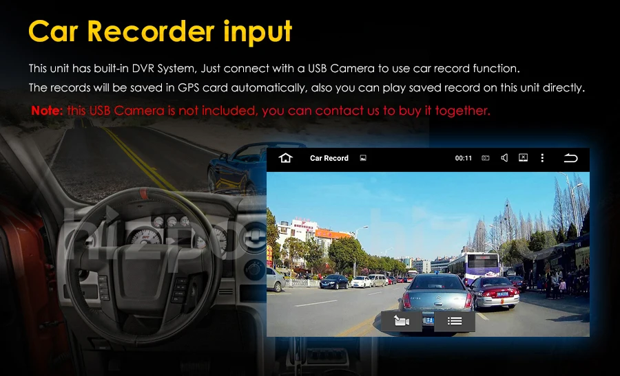 Best Universal 1din Car Radio Android GPS Bluetooth Autoradio Stereo Mirrorlink Multimedia Player radio tape recorder RearView Camera 16