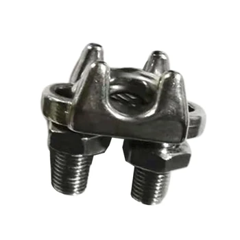 

Stainless Steel Ringging Hardware Wire Rope Clips, Wire Rope Clamp, 25mm Cable Grips