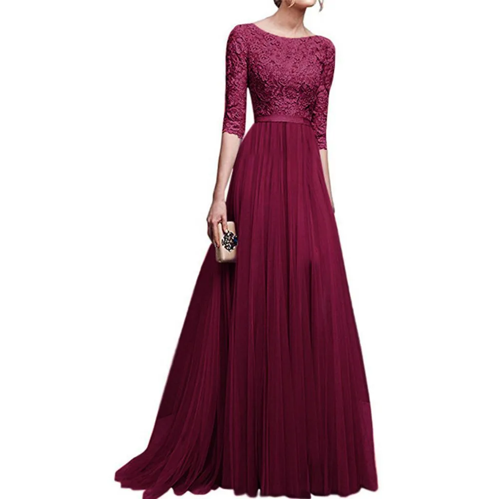 Дропшиппинг vestidos sukienki сексуальное платье для женщин Формальное свадебное платье подружки невесты Длинные вечерние платье для Бала ropa mujer robe hiver femme