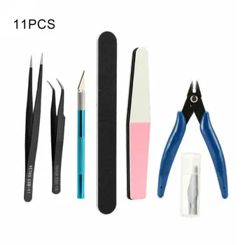 

Hobby Modelling Tools Set Model DIY Accessories Cutting Mat Self Healing Grinding Machine Polishing Tools Kit For Gundam