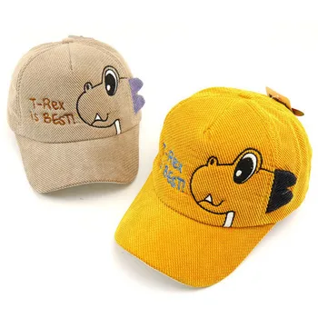 

Boys Girls Children Caps Hats Child Adjustable Sun Protection Cartoon Print Casual Visors New