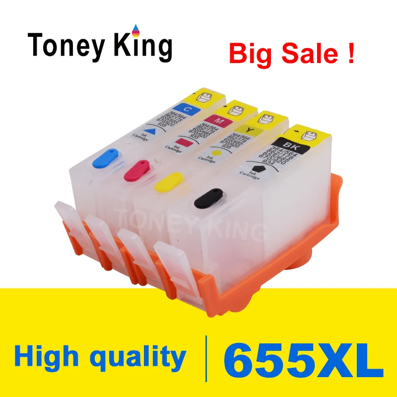Toney universal (король набор чернил для заправки картриджа hp 655 XL с чернилами Deskjet Ink