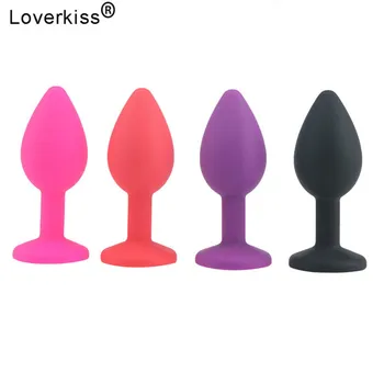 1 Pcs Anal Plug With Silicone Black Fox Tail Smooth Anal Plug for Woman And Men Sexy Butt Plug Adult SM Sex Toy Adult Products 5