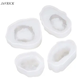 

DIY Natural Druzy Gem Resin Mold Quartz Rock Cluster Pendant Mold Resin Jewelry