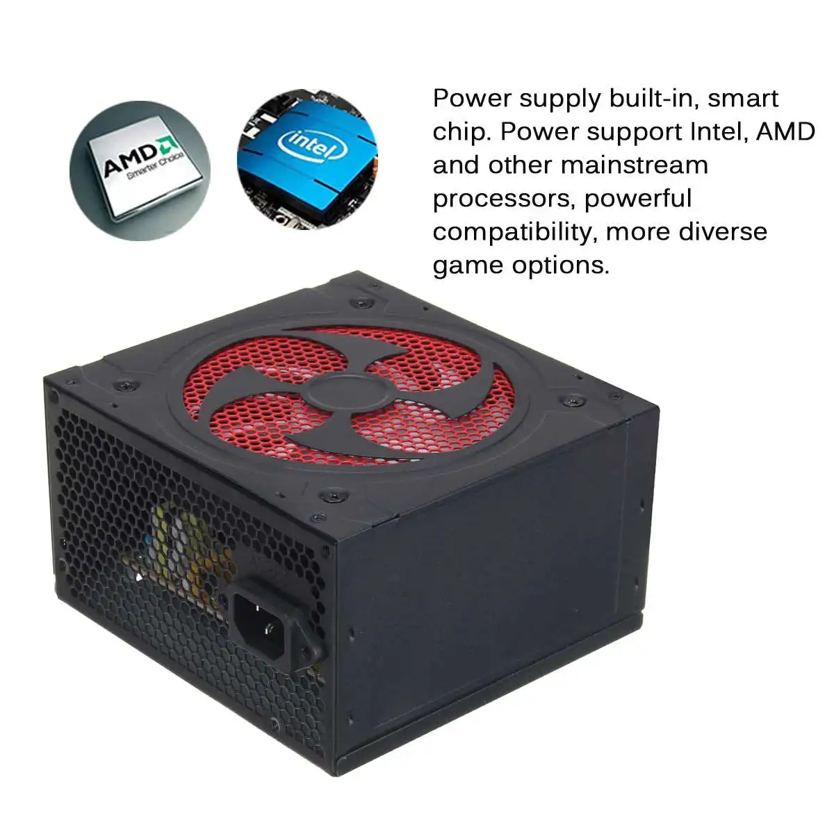 800 Вт ПК компьютер SATA игровой ПК блок питания PFC тихий вентилятор ATX 20+ 4pin 12 в игровой ПК блок питания для компьютера Intel AMD
