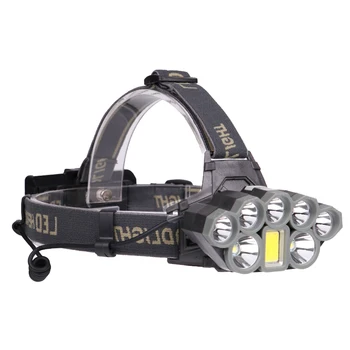 

Portable 6 Modes LED Headlamp Rechargeable Ultra Bright Outdoor Flashlight Outdoors Headlight Flashlight Headlight
