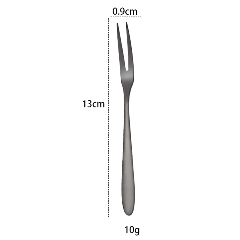 Покупатель Star красочные Нержавеющая сталь плоды вилкой Кухня набор столовых