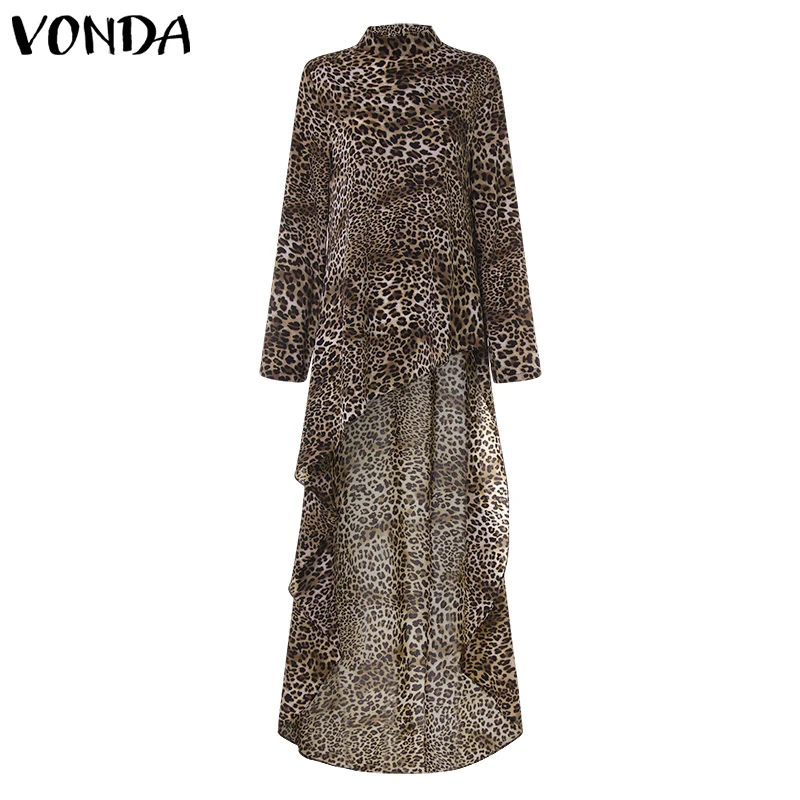 VONDA, кружевная блузка, женские белые топы, Летняя туника, сексуальная, с неровным подолом, полые топы, Сексуальная Блузка, Пляжная блуза, повседневные рубашки, S-5XL