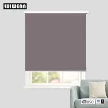 LUIWENN European design 100% blackout roller blinds with contemp system customized size and many colour available stylish women s sandals with flowers and black colour design