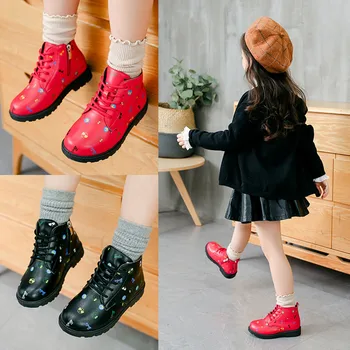 

Baby Shoes Kids Boots Children Kid Baby Girls Boots Ankle Sport Cartoon Short Bootie Casual Shoes For Kids Детские ботинки