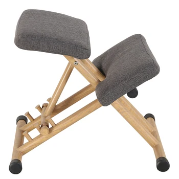 

Ergonomical Designed Kneeling Chair Stool Handle Height Adjust Office Knee Chair Ergonomic Correct Posture Chair