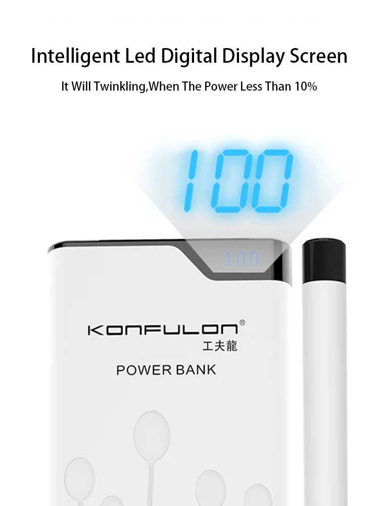 Fast Portable Charger Powerbank 20000mah Power Bank Dual USB External Battery With LED Display Charger For iphone 12 Redmi Fast Portable Charger Powerbank 20000mah Power Bank Dual USB External Battery With LED Display Charger For iphone 12 Redmi