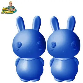 

280g/pcs Rabbit Toilet Cleaner 70 Days Use Flush Toilet Cleaner Helper Blue Bubble Cleaning Deodorizes