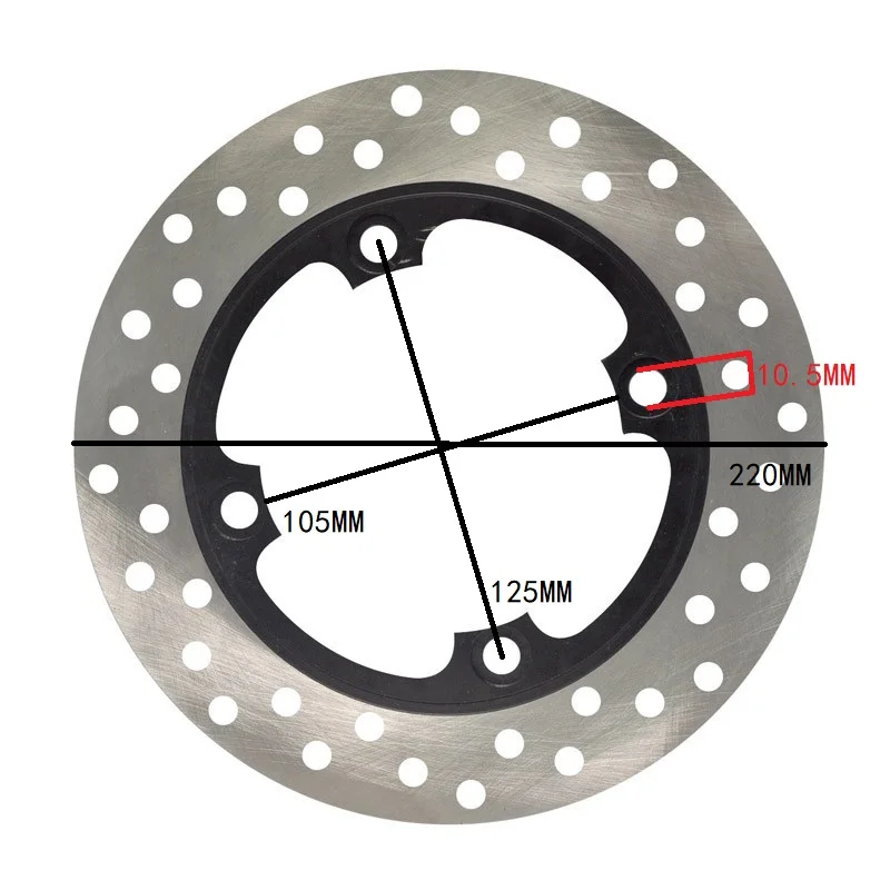 

Motorcycle Rear Brake Disc Rotor For Triumoh 600 650 675 955 Daytona 900 955 Speed Triple 600 TT Speed Four 675 Street Triple