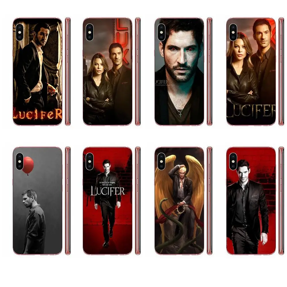 Diy Окрашенные для Galaxy Alpha Note 10 Pro A10 A20 A20E A30 A40 A50 A60 A70 A80 A90 M10 M20 M30 M40 Lucifer Tv Series разные