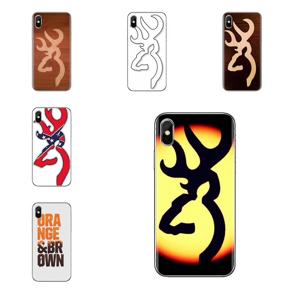 Housing The Tree Browning Cutter Camo Logo For Samsung Galaxy S2 S3 S4 S5 MINI S6 S7 edge S8 S9 Plus Note 2 3 4 5 8 Coque Fundas |