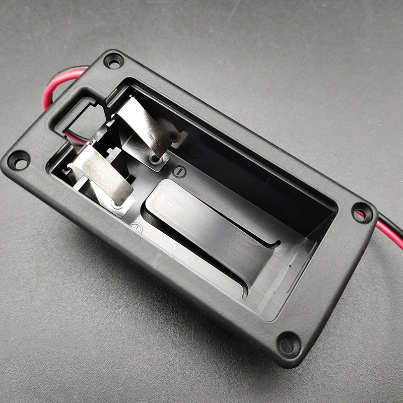 Milisten 9V Batterij Doos Case Zwart Gitaar Batterij Houder Voor Actieve Gitaar Bass Pickup Muziekspeler Muziekinstrument Milisten 9V Batterij Doos Case Zwart Gitaar Batterij Houder Voor Actieve Gitaar Bass Pickup Muziekspeler Muziekinstrument