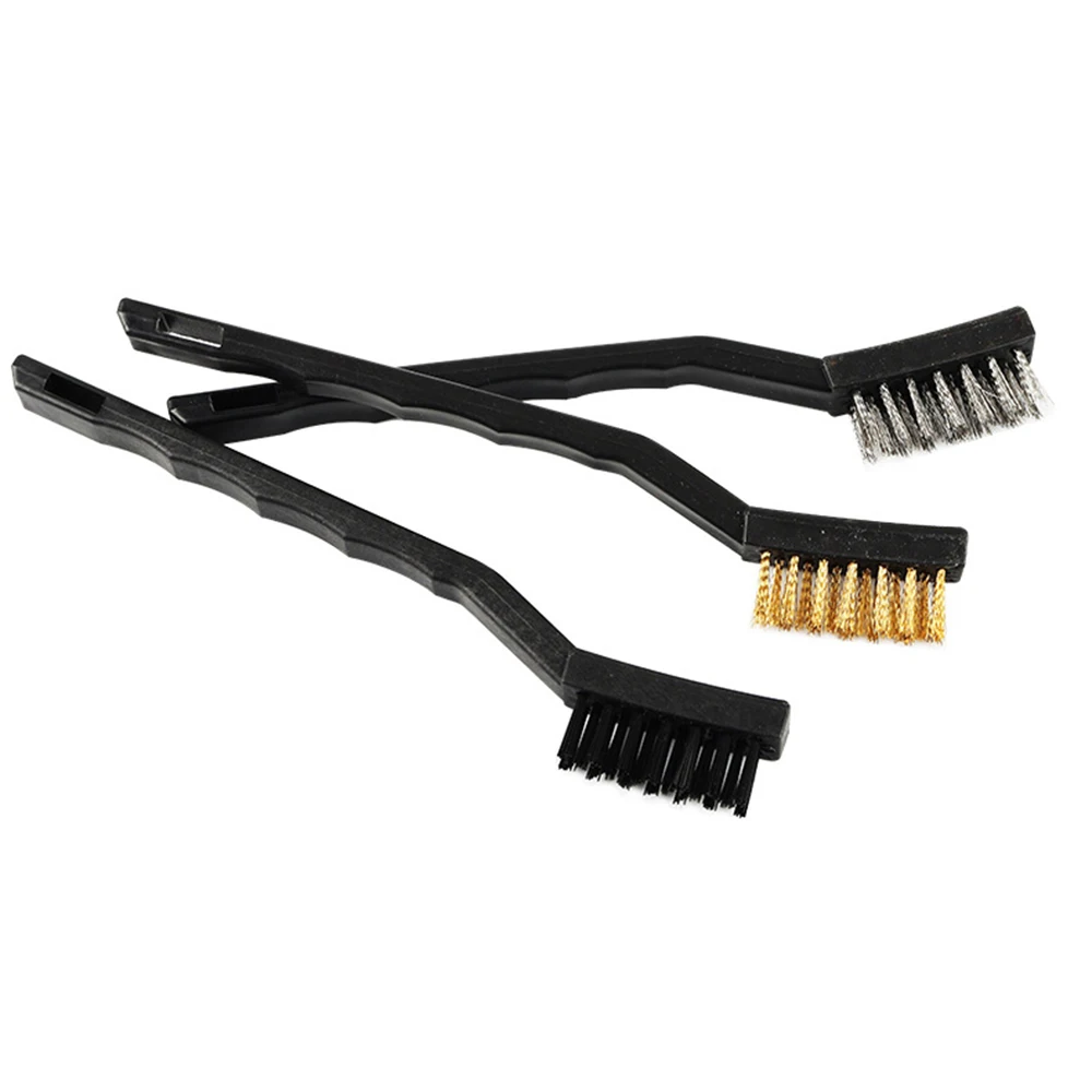 

Copper Iron Wire Nylon Cleaning Brush Replacement For 3D Printer Nozzle CR-10