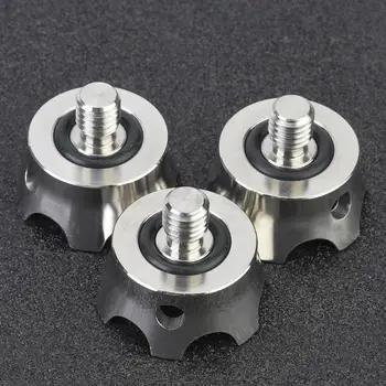 

Mini Tripod 3 Pcs Stainless Steel 3/8 Inch Interface Non-slip Camera Tripod Spike for Manfrotto Gitzo