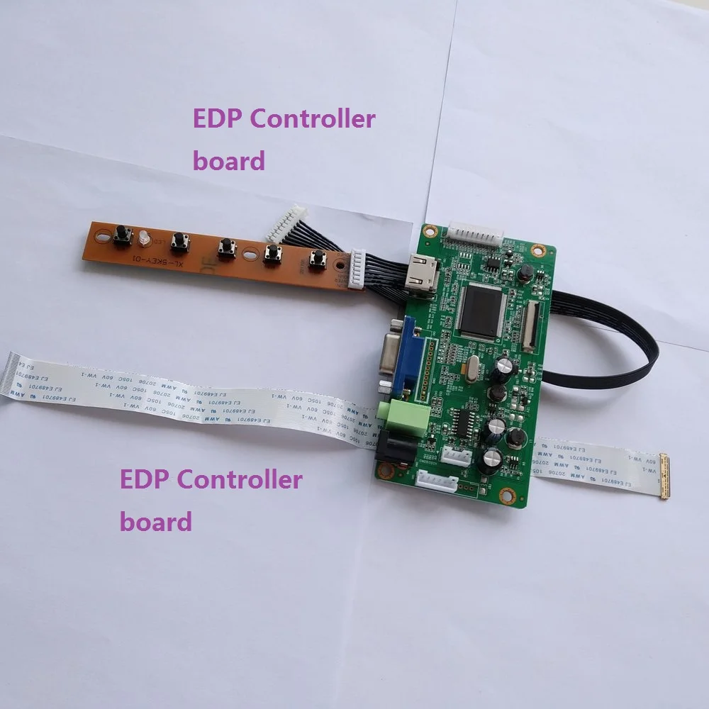 Для LP140WF1-SPK1 ЖК-экран EDP дисплей 1" Драйвер DIY плата контроллера 30Pin монитор Комплект VGA 1920X1080