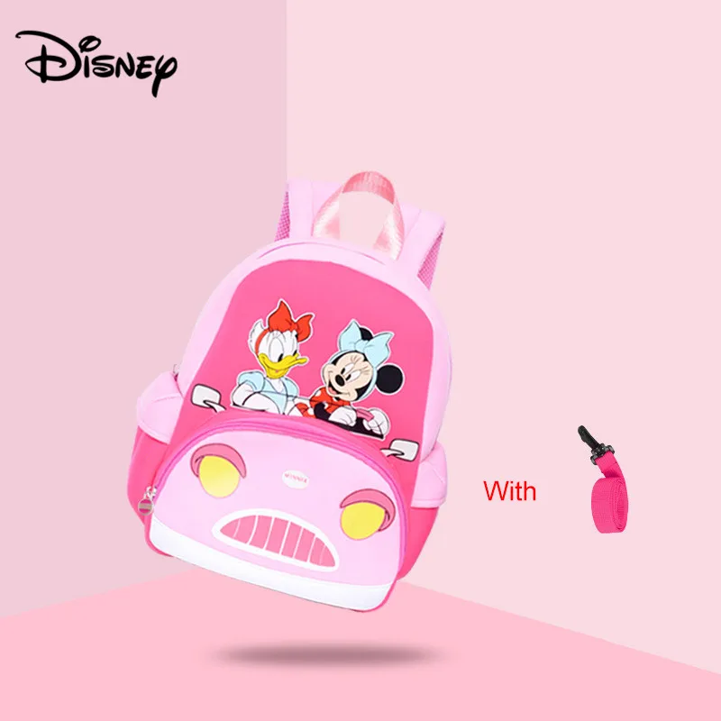 Disney модная детская школьная сумка поставляется с веревкой путешествия рюкзак