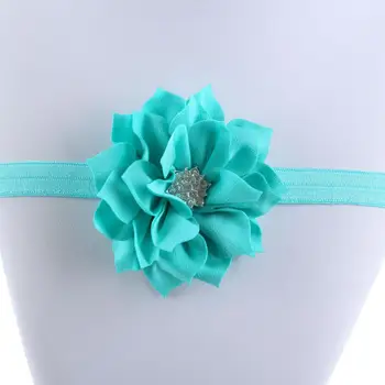 

Rhinestone Flower Kid Baby Girl Headwear Infant Toddler Headband Hair Bow Band Accessories Y13