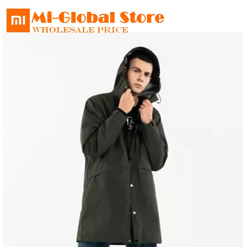 

New Xiaomi Mijia Uleemark Men's three-story urban windproof jacket Multi-functional storage stretch fabric 3 levels waterproof