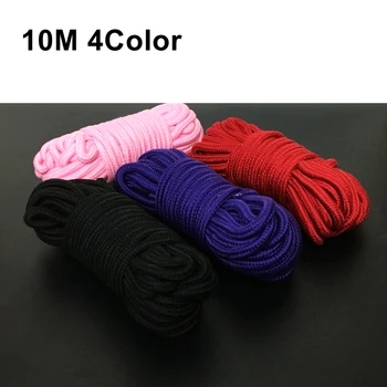 5m/10 m Cotton Rope Female Adult Sex products Slaves BDSM Bondage Soft Cotton Rope Adult Games Binding Rope Role-Playing Sex Toy 5