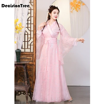 

2020 chinese traditional folk dance costume women hanfu clothing lady ancient swordsman cosplay outfit tang dynasty stage dance