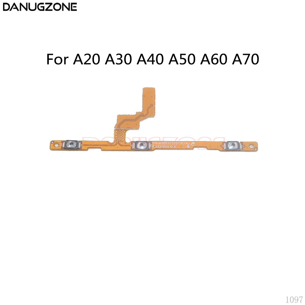 

Power Button On / Off Volume Button Mute Switch Flex Cable For Samsung A20 A205F A30 A305F A40 A405F