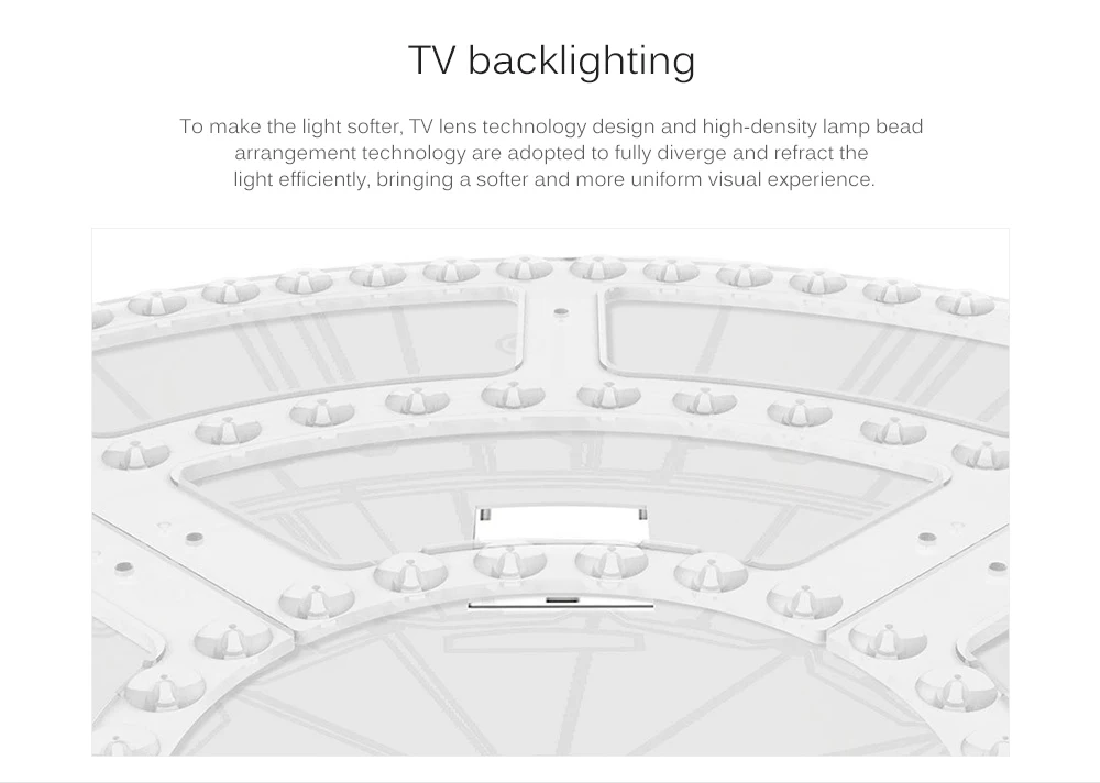 Xiaomi Yeelight YLXD42YL обновленная версия 480 мм умный светодиодный потолочный светильник Теплый/белый приложение управления лампы Поддержка Apple HomeKit Mijia