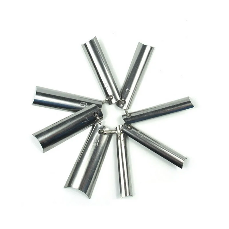 

Easy French Acrylic Gel Nails Pink & White Nail Tips Cutter C Shape Tool