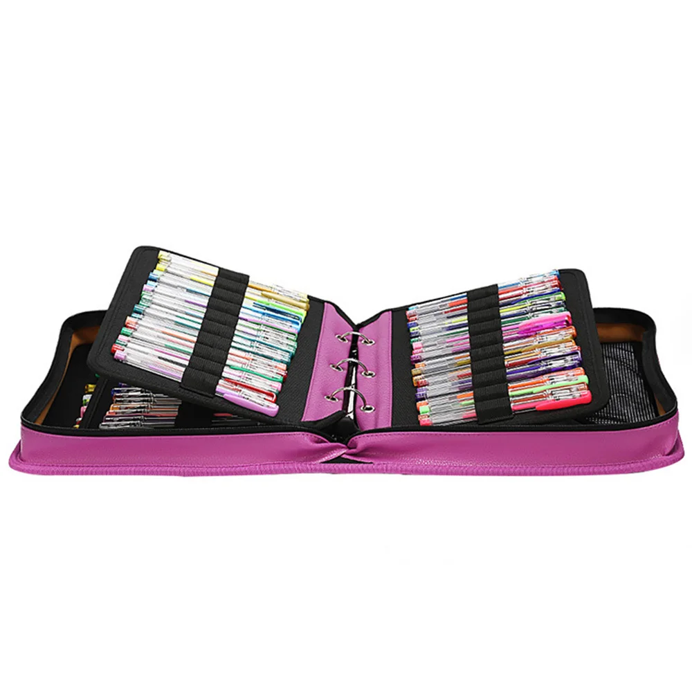 Luxury Pencil Case Professional Penal Big 210 Pencilcase or 140 Ballpoint Pen Box Removable Multi Cartridge Bag Stationery Kit