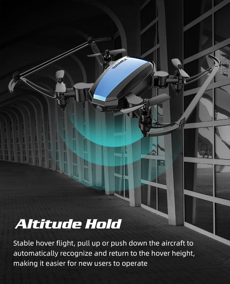 Global Drone GW125 мини Квадрокоптер, Радиоуправляемый вертолет, удерживающие высоту игрушки для детей, карманные Дроны для начинающих микро Дрон