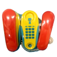 Дети ролевые игры домофон игрушка Моделирование телефон игрушка с реальными звуками звонка для детей родителей интерации