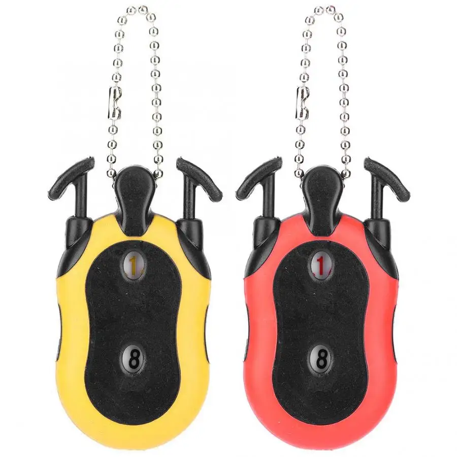 

Portable Scoreboard Mini Competition Referee Score Counter With Key Chain For Practice Competition Accessories