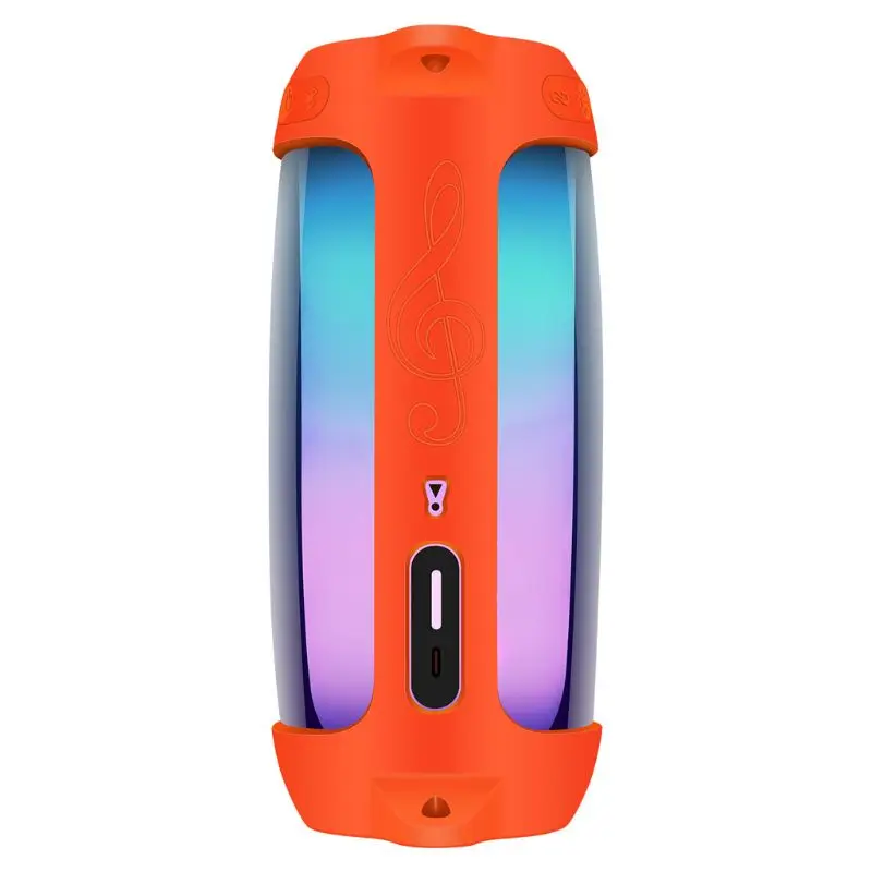 Силиконовый чехол с карабин с ремешком для J-B-L Pulse 4 Bluetooth
