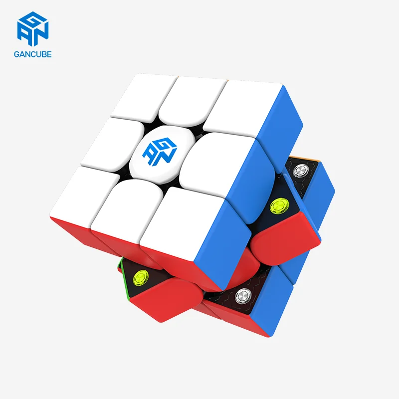 

NEW GAN 356M 3x3x3 Stickerless Magic Cube Magnetic Gan356 M GES Puzzle Speed Cube For WCA Professional CuboMagico Gan 356 M Toys